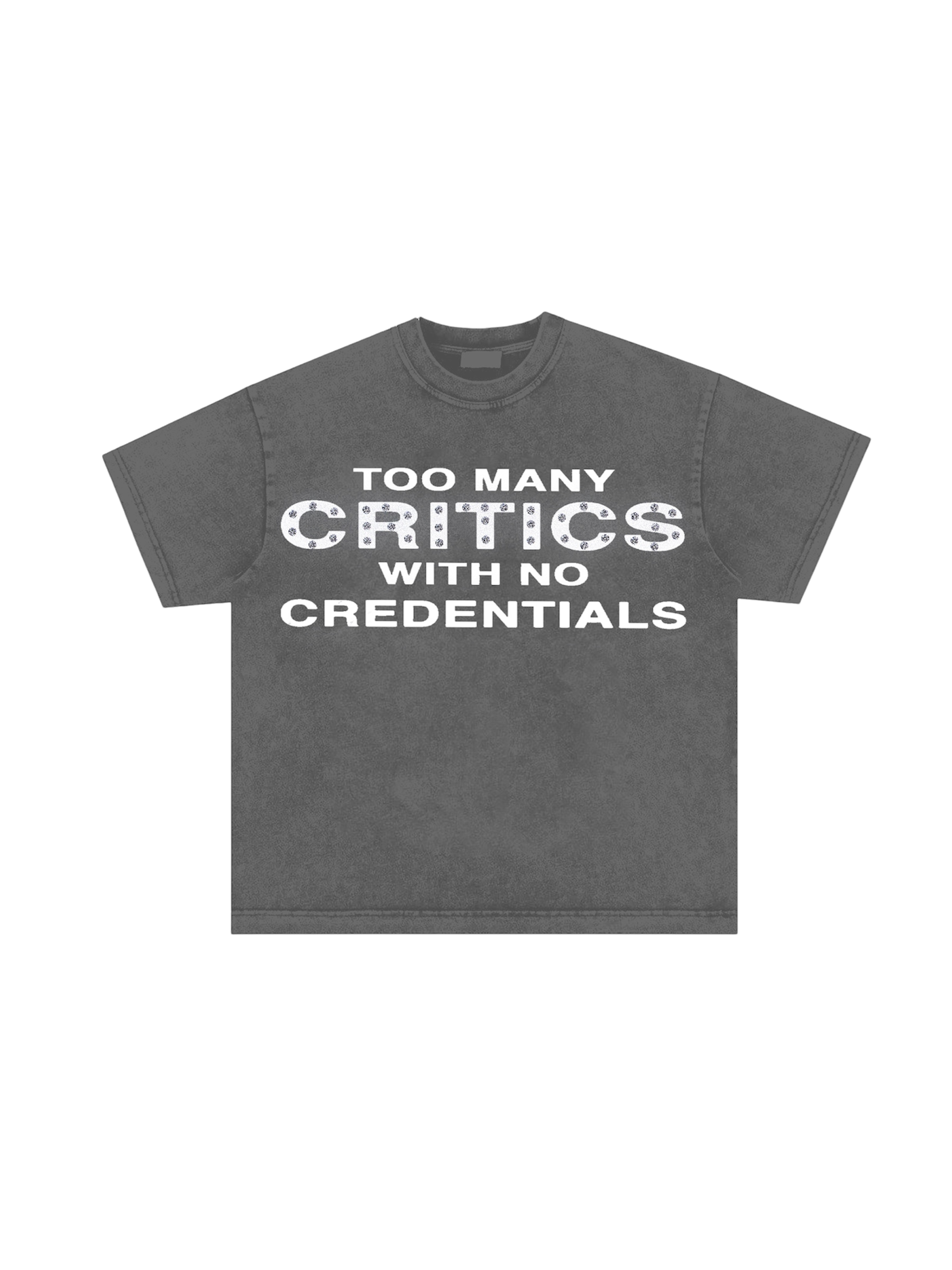 Grey Critics Tee
