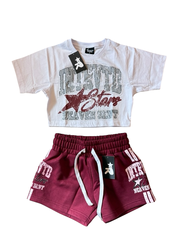 Ladies Heaven Sent Short-Set
