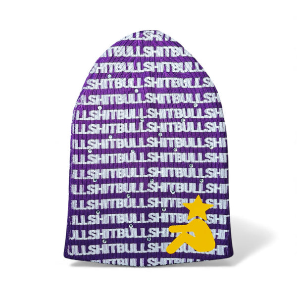 PURPLE BULLSH*T BEANIE