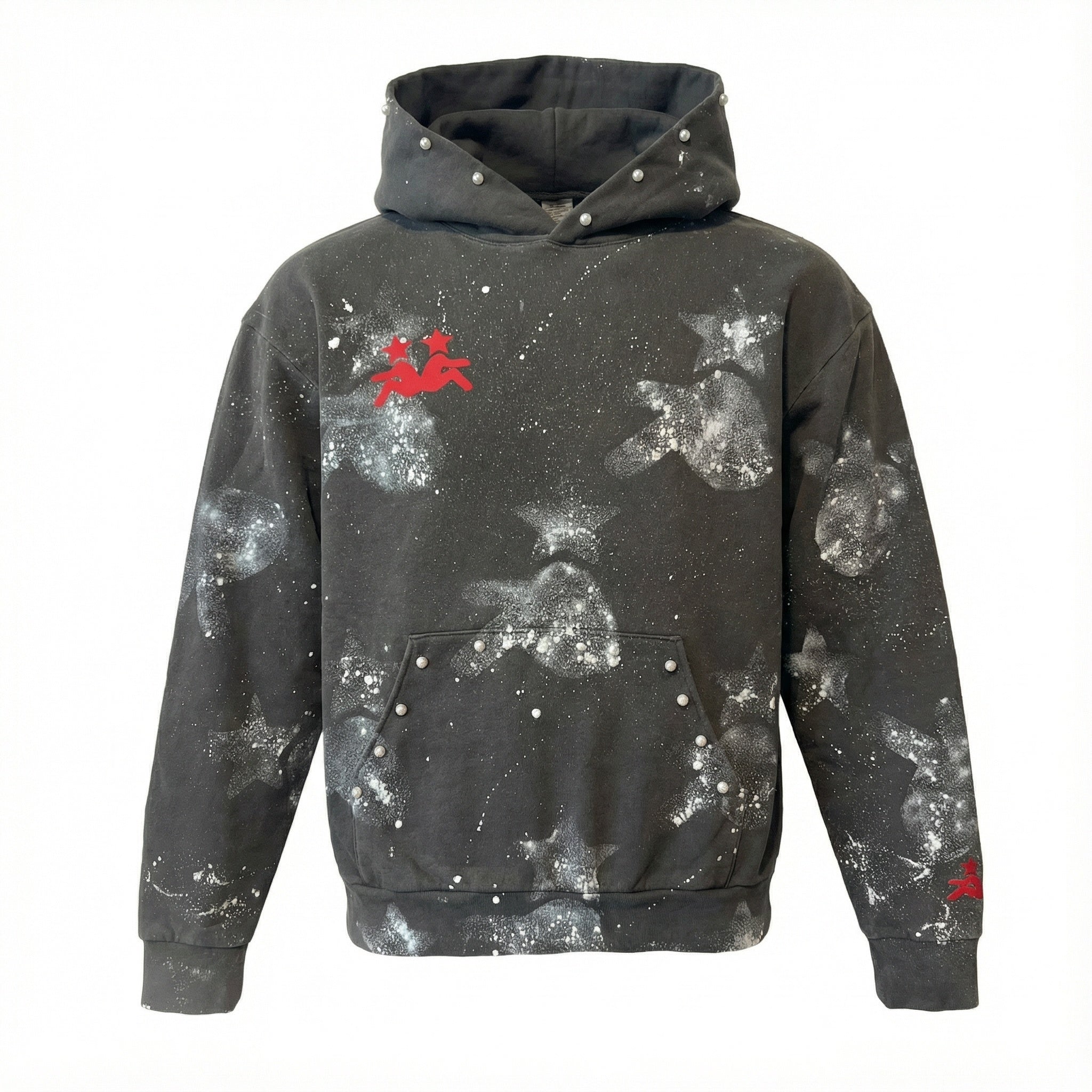 Grey Rebirth Pearl Hoodie